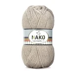 Nako Süperlambs 25 İplik: %25 yün, %75 akrilik, 100 g - 200 m. Kolay örülür, 30°C’de yıkanabilir, zengin renk seçenekleriyle her projeye uygun!