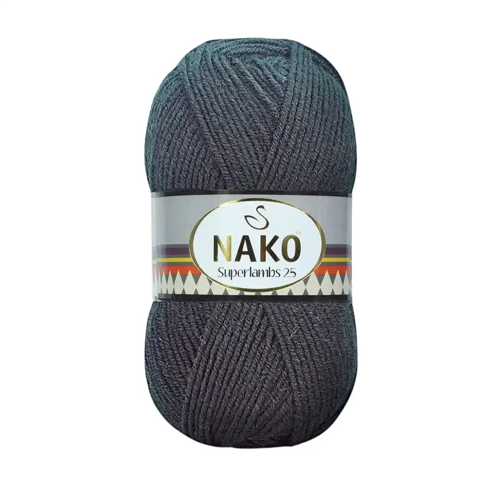 nako-superlambs-25-13776 Nako Süperlambs 25 İplik: %25 yün, %75 akrilik, 100 g - 200 m. Kolay örülür, 30°C’de yıkanabilir, zengin renk seçenekleriyle her projeye uygun!