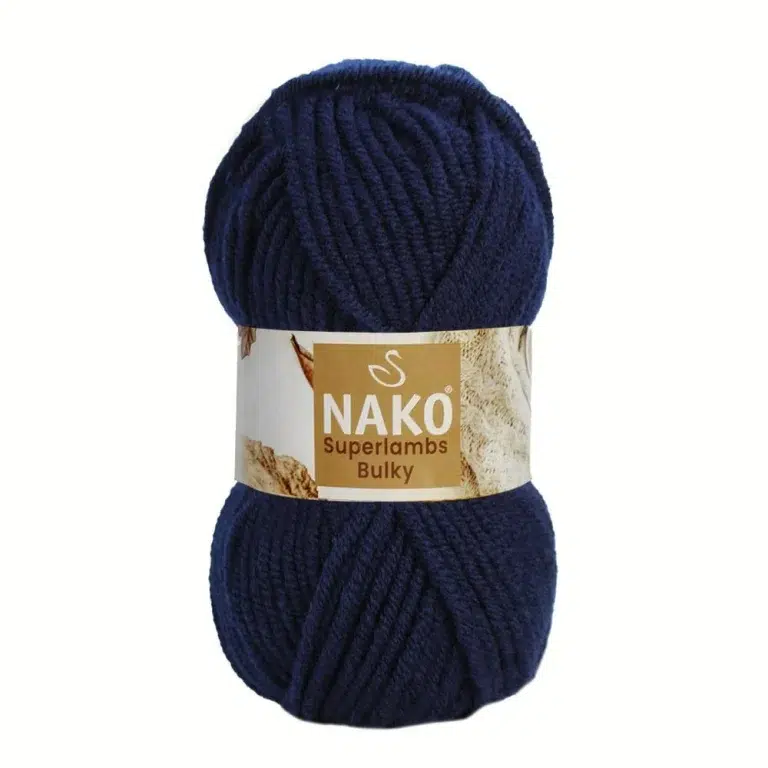 Nako Süperlambs bulky İplik: %25 yün, %75 akrilik, 100 g - 100 m. Kolay örülür, 30°C’de yıkanabilir, zengin renk seçenekleriyle her projeye uygun!