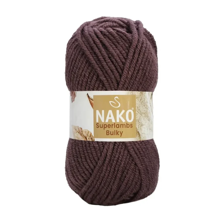 Nako Süperlambs bulky İplik: %25 yün, %75 akrilik, 100 g - 100 m. Kolay örülür, 30°C’de yıkanabilir, zengin renk seçenekleriyle her projeye uygun!