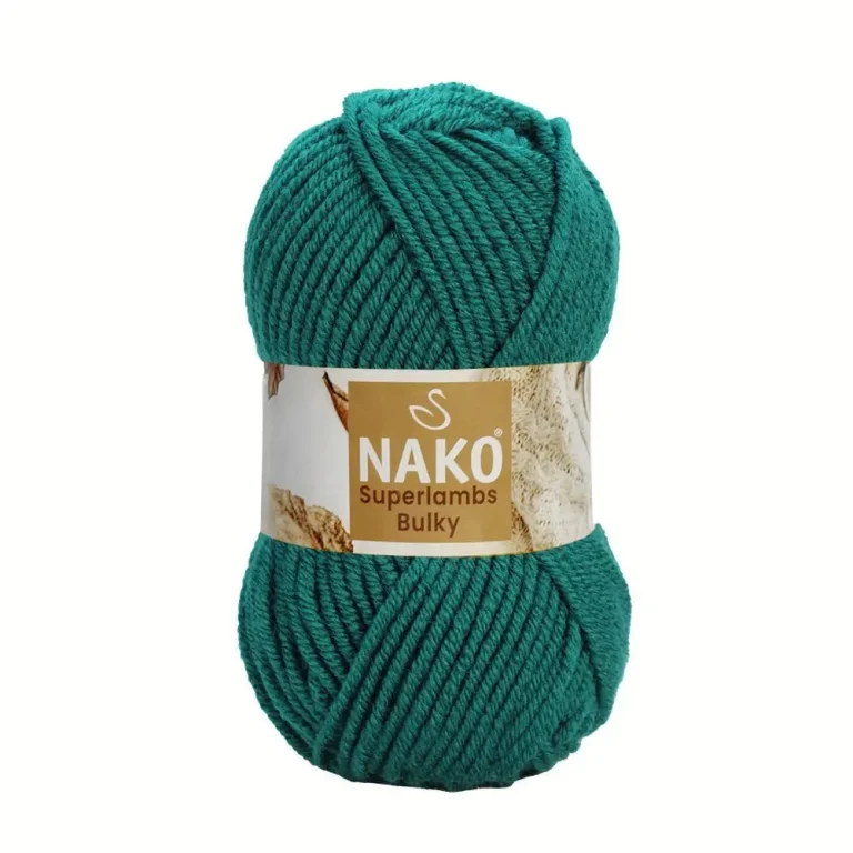 Nako Süperlambs bulky İplik: %25 yün, %75 akrilik, 100 g - 100 m. Kolay örülür, 30°C’de yıkanabilir, zengin renk seçenekleriyle her projeye uygun!