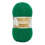 Nako Süperlambs bulky İplik: %25 yün, %75 akrilik, 100 g - 100 m. Kolay örülür, 30°C’de yıkanabilir, zengin renk seçenekleriyle her projeye uygun!