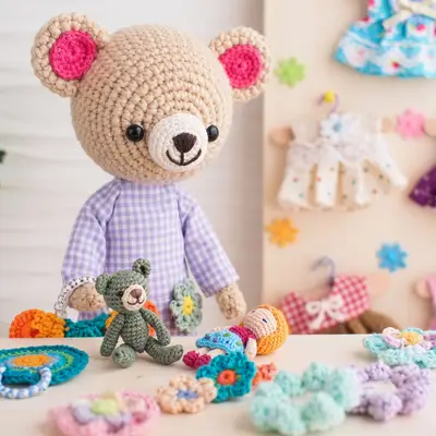 Amigurumi ve oyuncak örgü ipleri