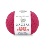 Gazzal Baby Cotton ile renklerin büyülü dünyasına adım atın. Yumuşak dokusu ve çeşitli renkleriyle her örgüye zarafet katın, özgünlüğünüzü ön plana çıkarın