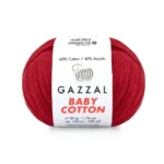 Gazzal Baby Cotton ile renklerin büyülü dünyasına adım atın. Yumuşak dokusu ve çeşitli renkleriyle her örgüye zarafet katın, özgünlüğünüzü ön plana çıkarın