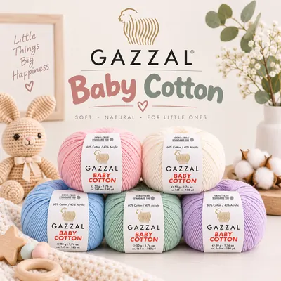 Gazzal Baby Cotton İp