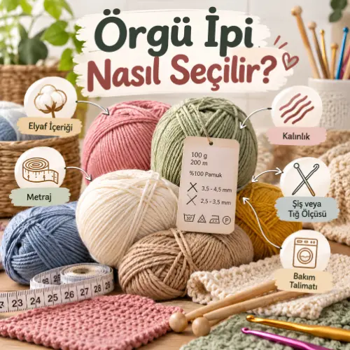 Örgü ipi Nasıl Seçilir