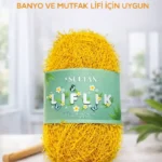 Sultan Sert Liflik ipi Sert Mutfak Lifi ve Banyo Lifi İpi Sert Saçaklı ip