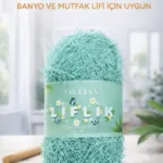 Sultan Sert Liflik ipi Sert Mutfak Lifi ve Banyo Lifi İpi Sert Saçaklı ip