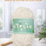 Sultan Sert Liflik ipi Sert Mutfak Lifi ve Banyo Lifi İpi Sert Saçaklı ip